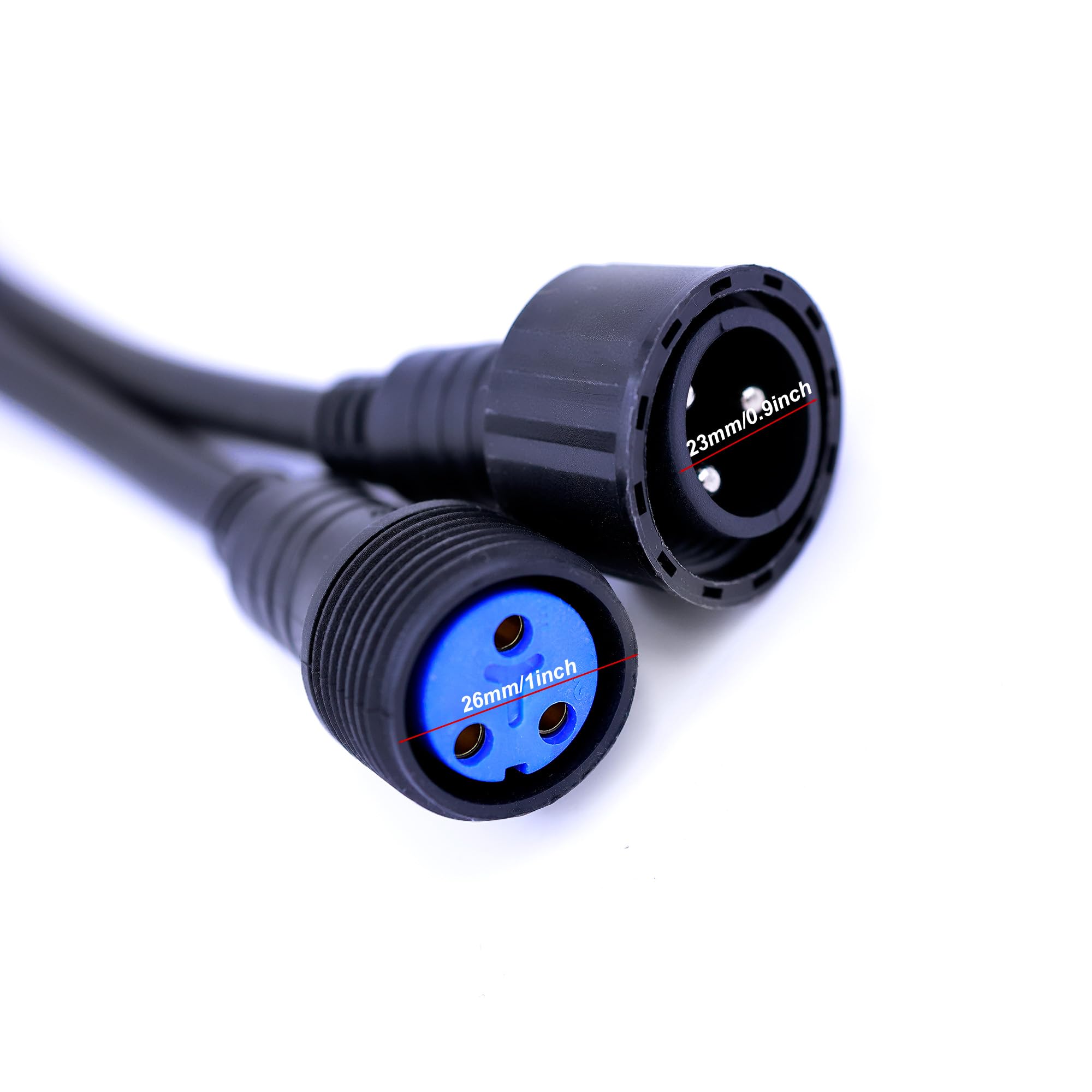 Amazon.com: Bescoos Waterproof LED PAR Light Extension 3-Core
